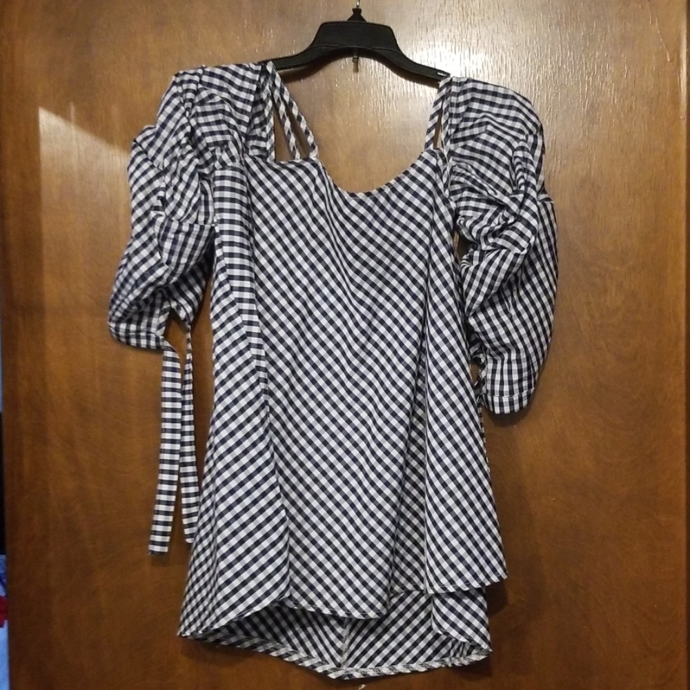 Womens Cold Shoulder Blouse
